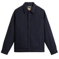 Woolrich Wool Keating Overshirt Navy
