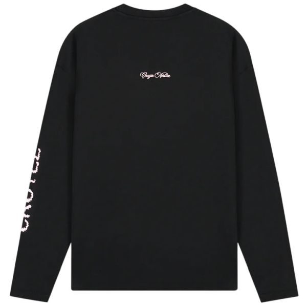 Croyez Contour De La Fleur Longsleeve T-shirt Zwart