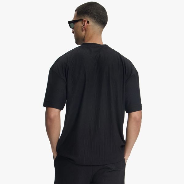 Croyez Plisse Zomerset Zwart