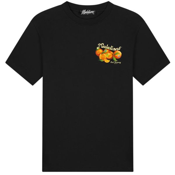 Malelions Fruit Company T-shirt Zwart